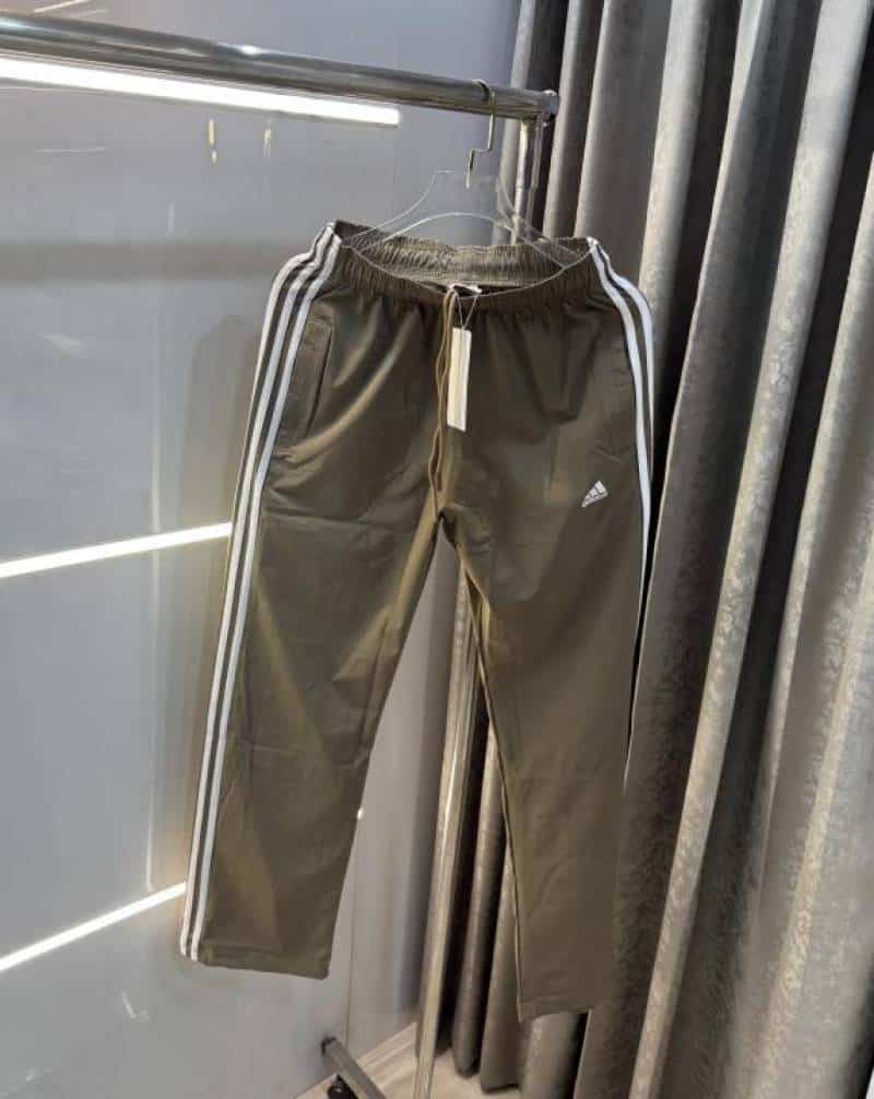Adida s Dark Beige Embroidery Logo Premium Trackpant Main image