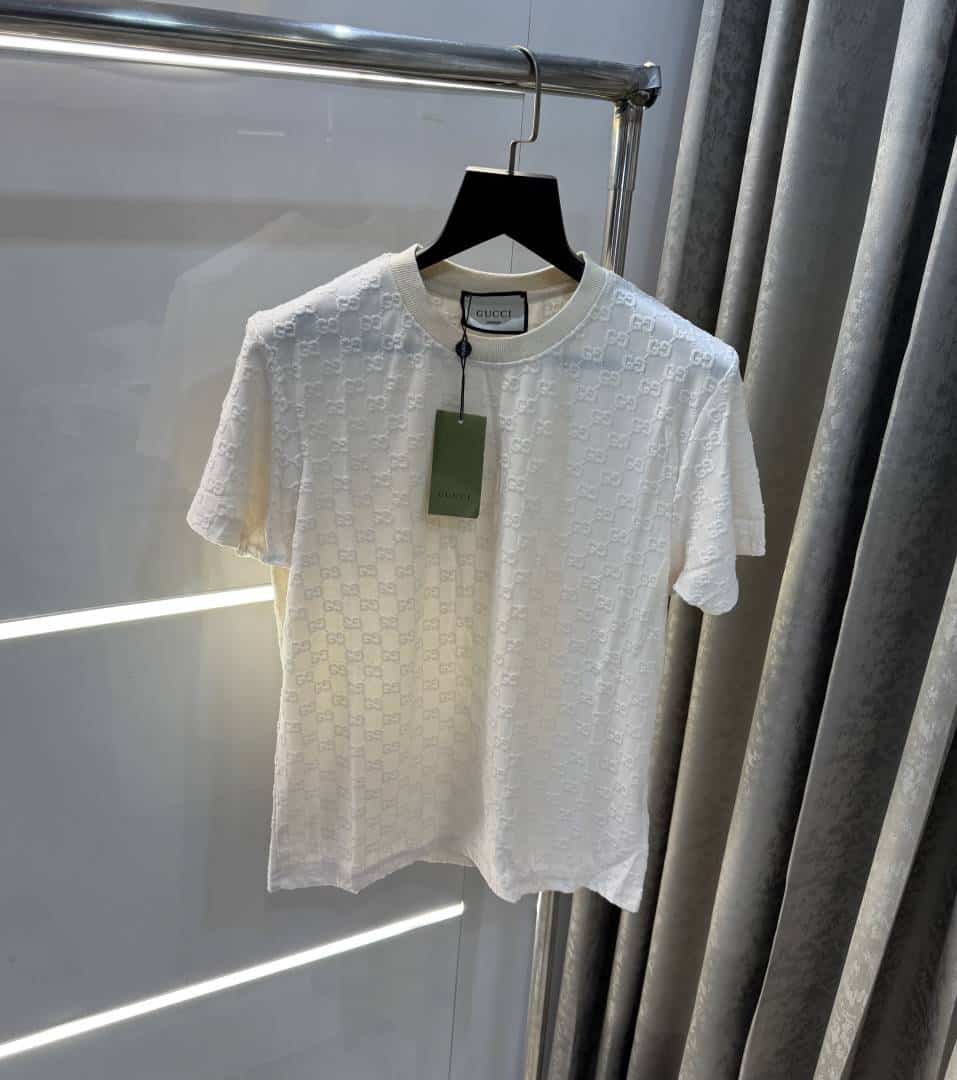 Gucc i Cream MonogR@m Imported T-Shirt Secondary image