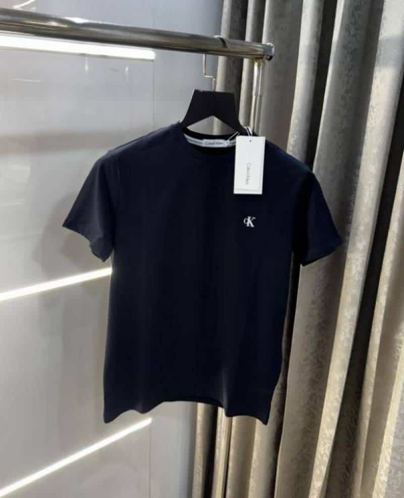Calvin Klei n Navy Blue Logo Print Premium T-Shirt Main image