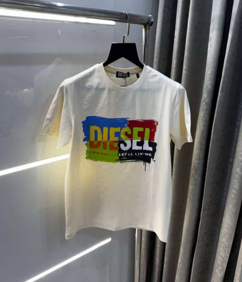 Diese l Cream Logo Work Premium Classic T-Shirt Main image