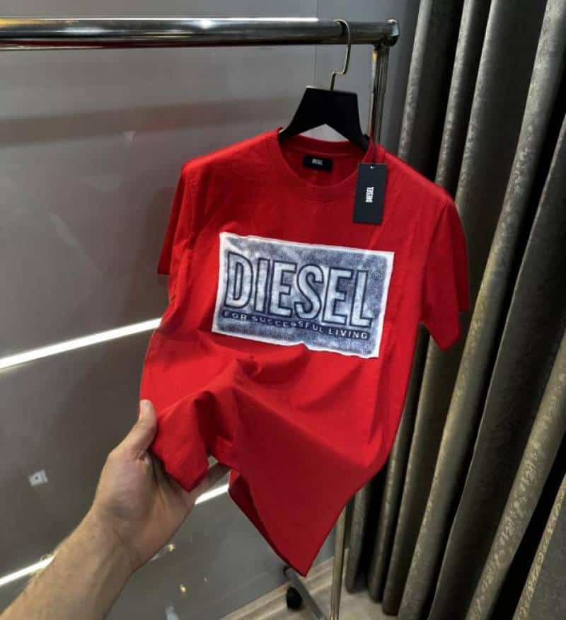 Diese l Red Logo Work Premium Classic T-Shirt Secondary image