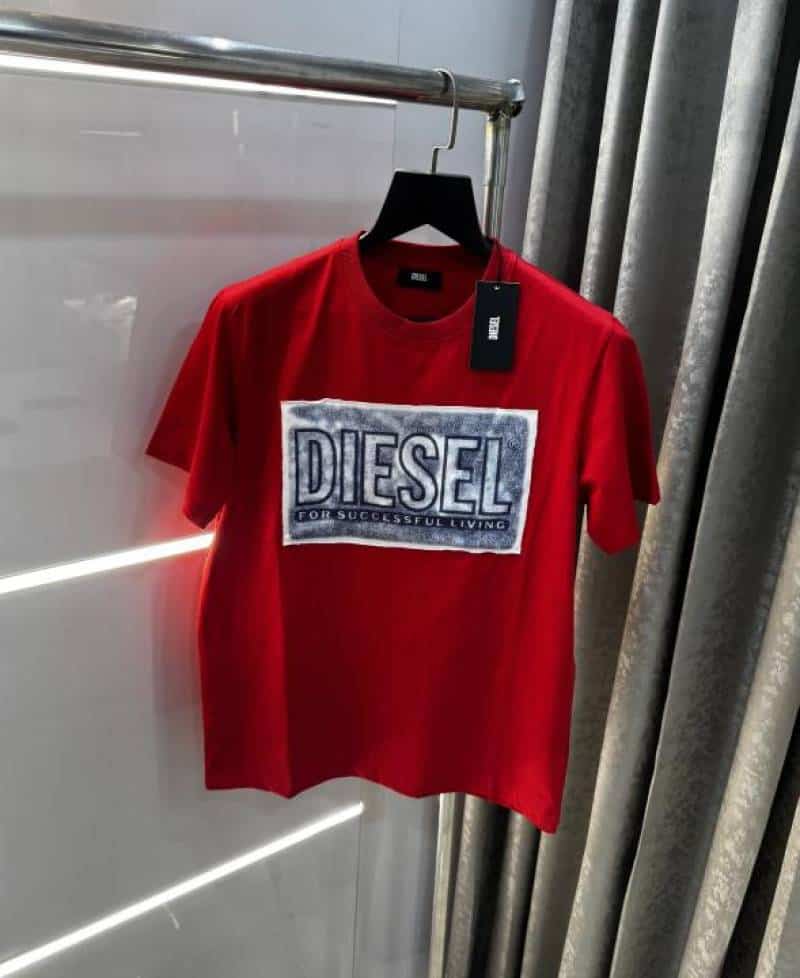 Diese l Red Logo Work Premium Classic T-Shirt Main image