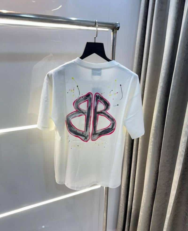 BaleNC!4GA White Back Print Imported Oversized T-Shirt Main image