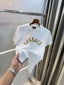 Versac e Couture White Logo Work Premium T-Shirt
