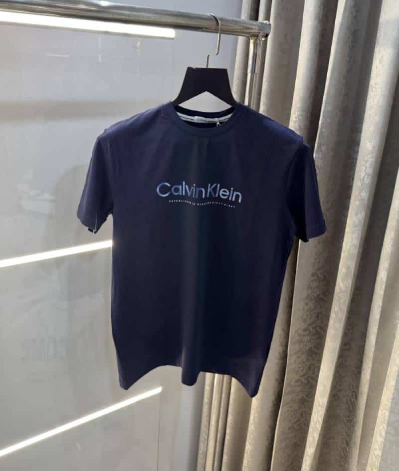 Calvin  Klein Navy Blue Logo Print Premium T-Shirt Secondary image