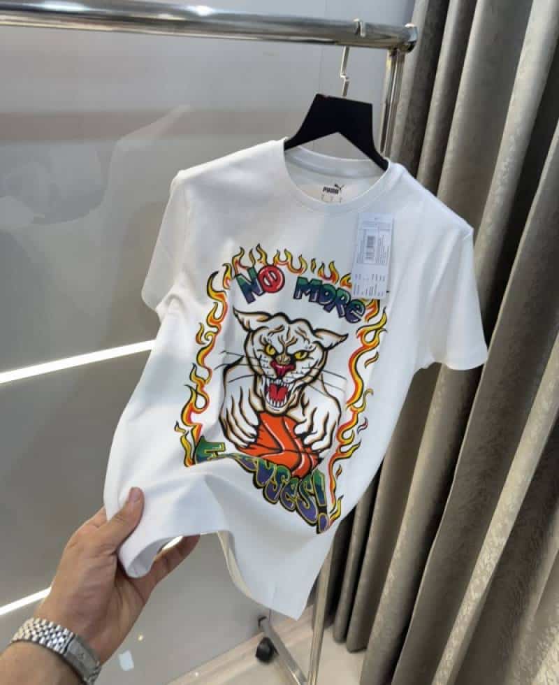 Pum a White Limited Edition Premium T-Shirt Secondary image