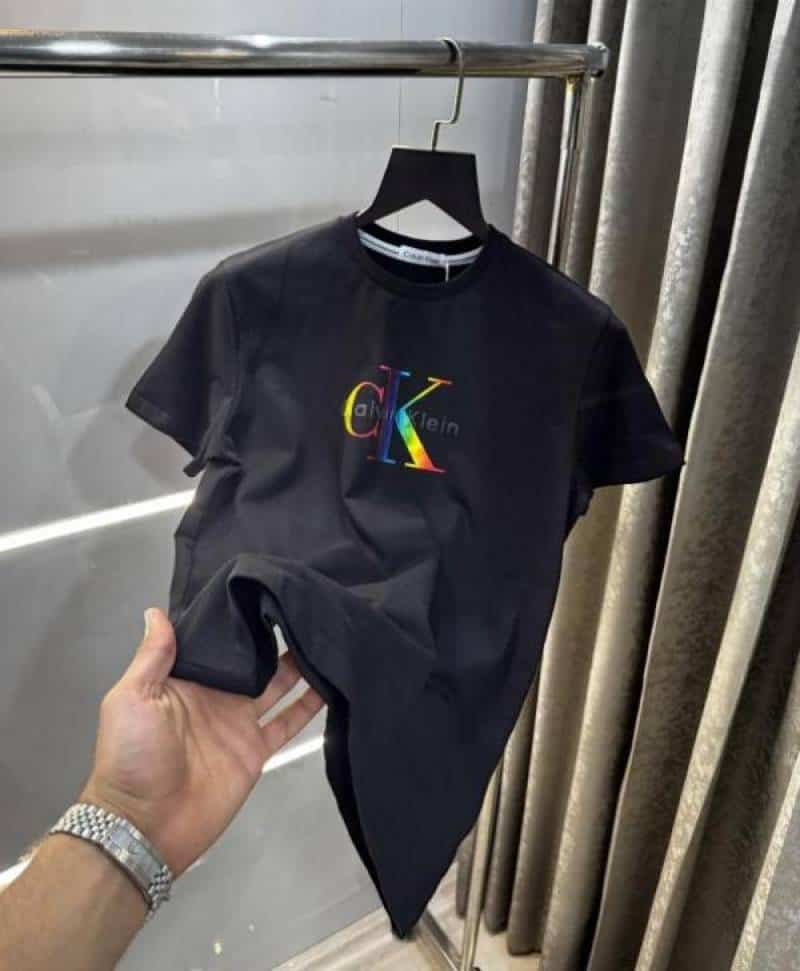 caLVIn KlEin Black Logo Print Premium T-Shirt Main image