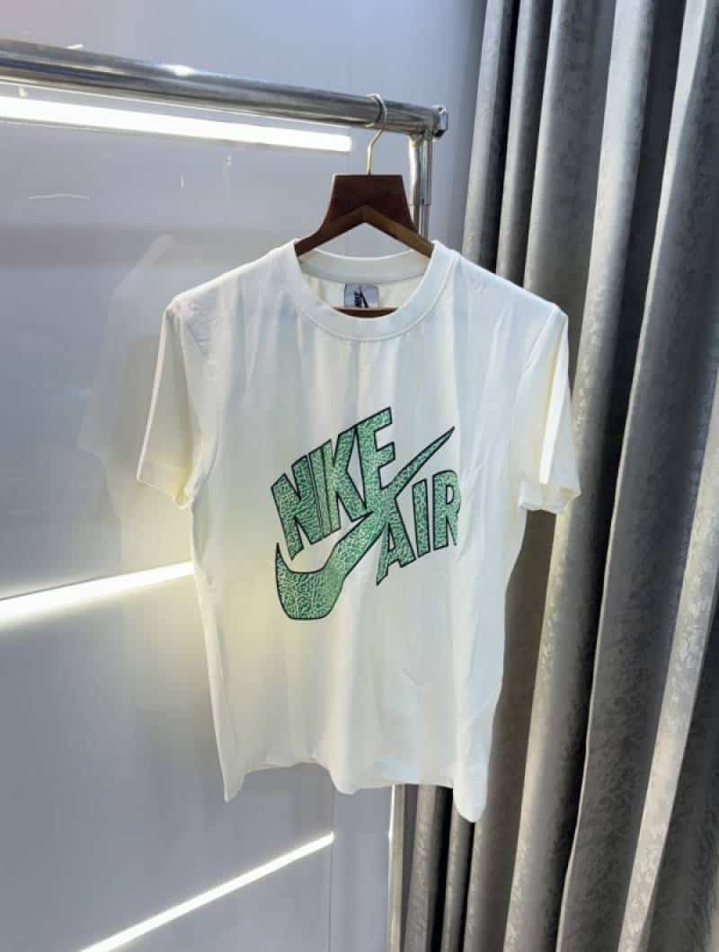 Nik e White Logo Print Premium Imported T-Shirt Main image