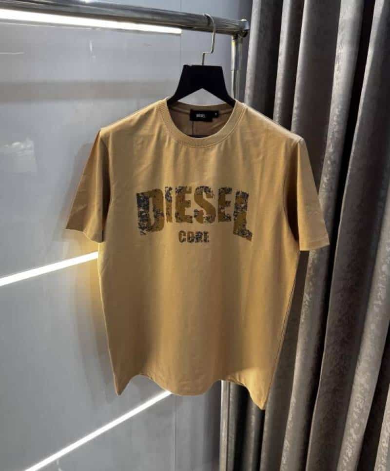 Diese l Beige Logo Work Premium Classic T-Shirt Main image