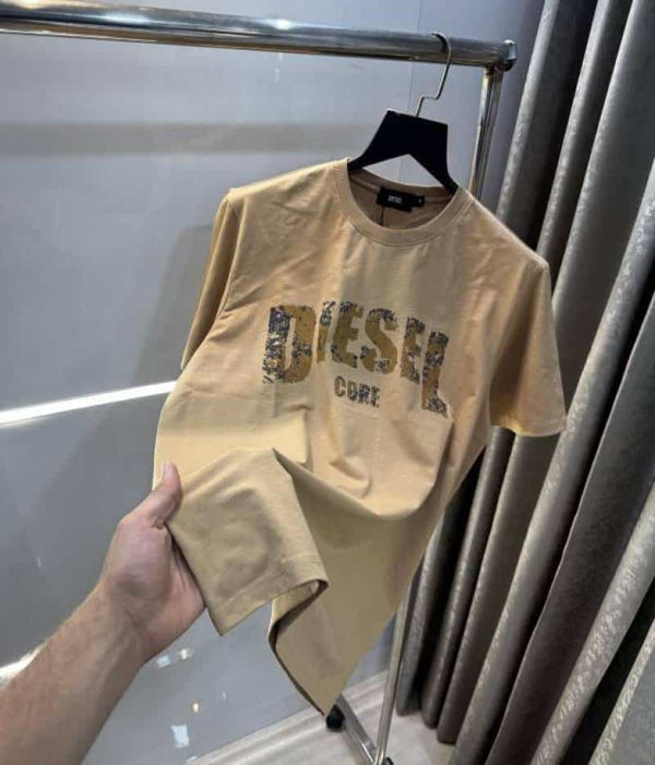 Diese l Beige Logo Work Premium Classic T-Shirt