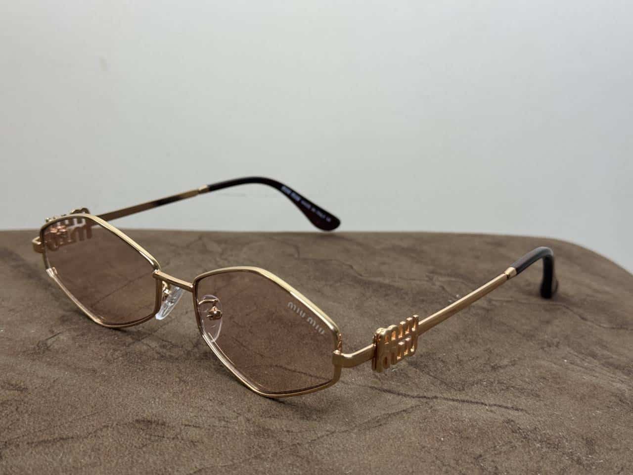 Miu Miu Designer Gold Peach LuXury Shade 478