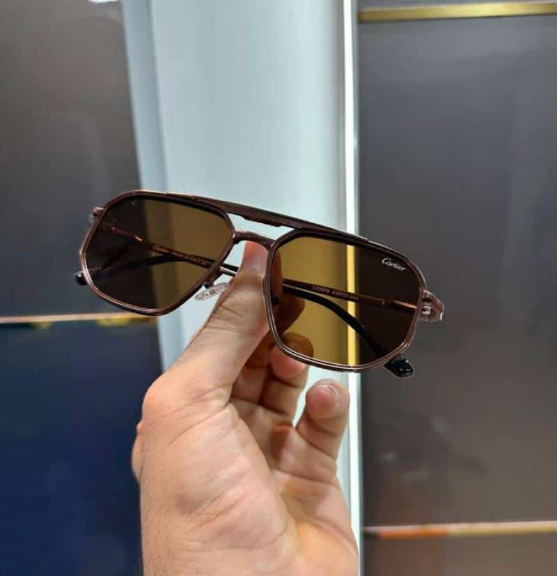 Cartie r All Brown Metal Luxury Shade 3078