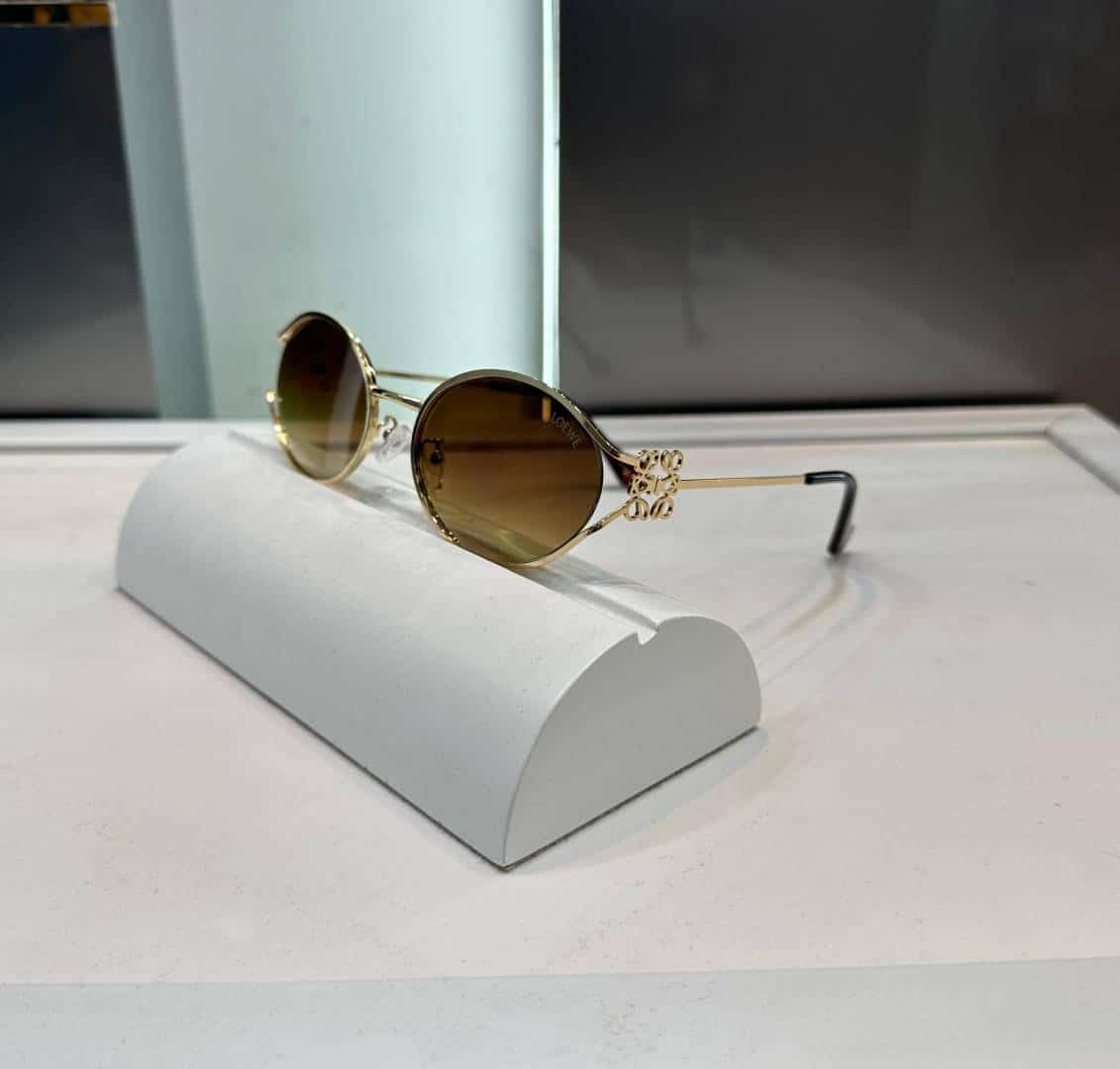 Loew e  Designer Gold-Brown Luxury Shades 5897