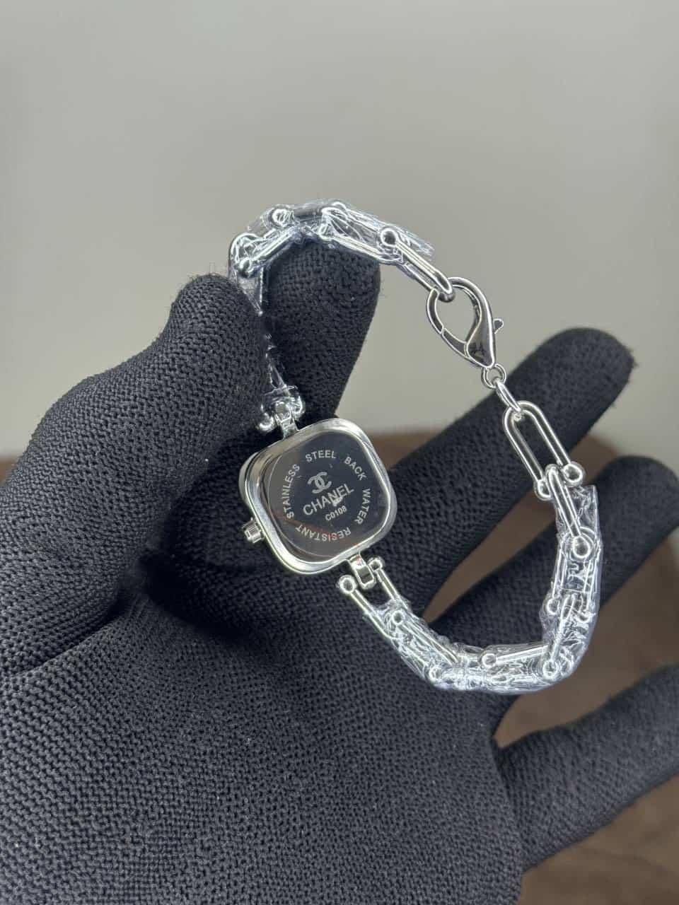 Chane L Silver Green Designer Premium Watch