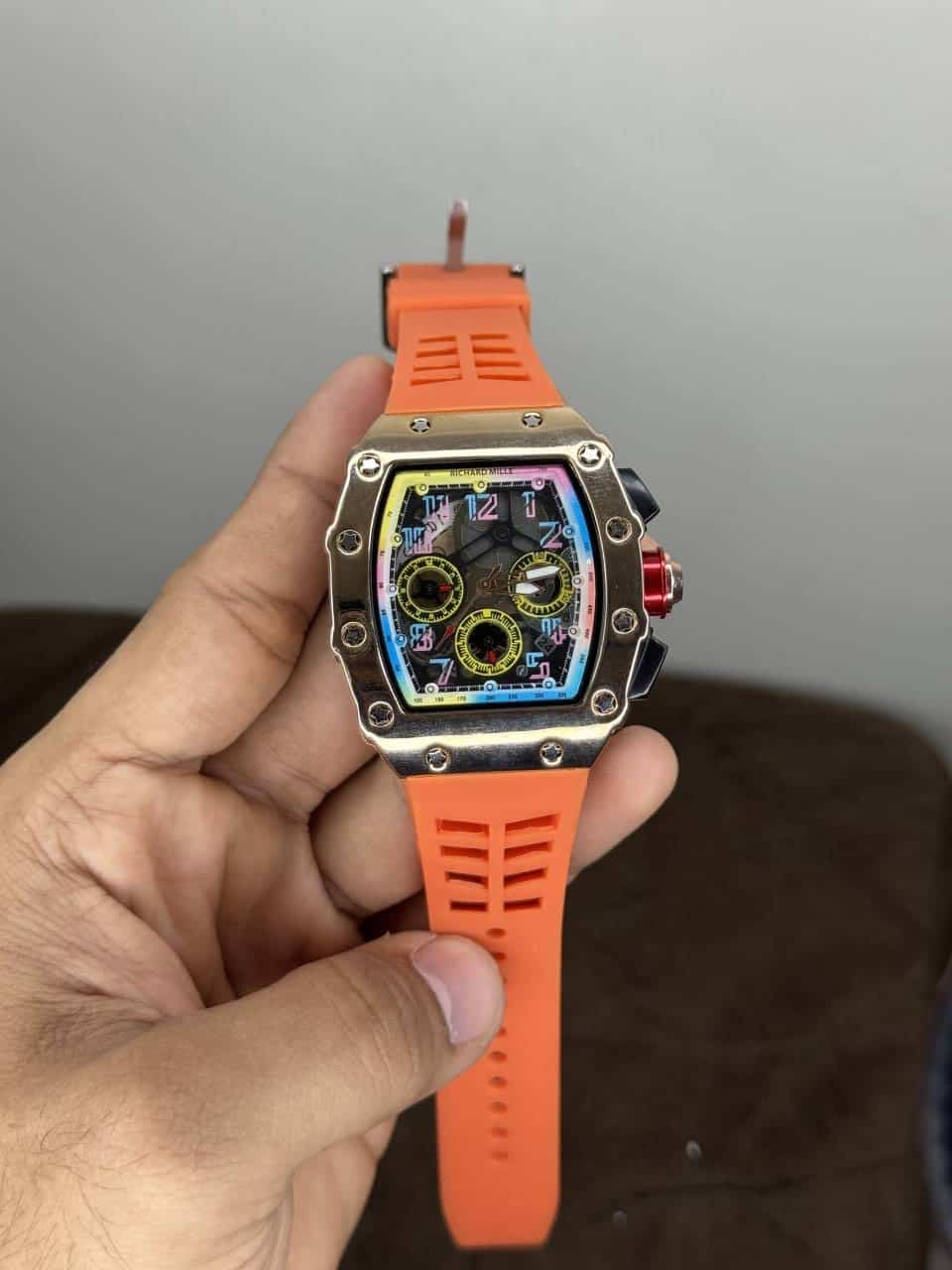 Richard Mille RM3501 Orange Chronograph Special Edition Watch Main image