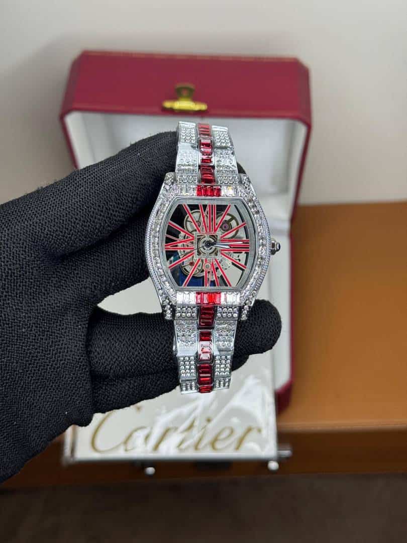 Cartie r Santos Diamond Red Limited Edition Watch