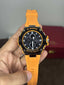 Gshock Sport Orange Analog With Digital Premium Watch