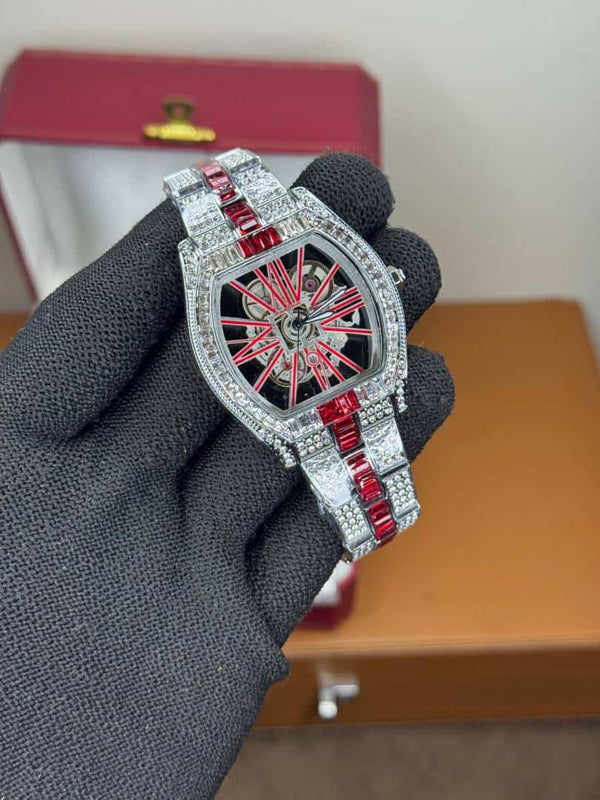 Cartie r Santos Diamond Red Limited Edition Watch