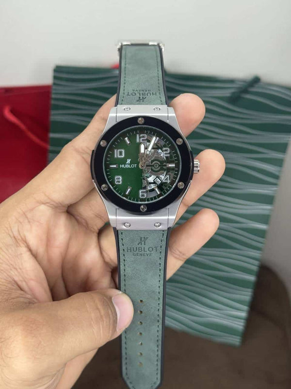 Hublot Big Bang Olive Green Quartz Watch