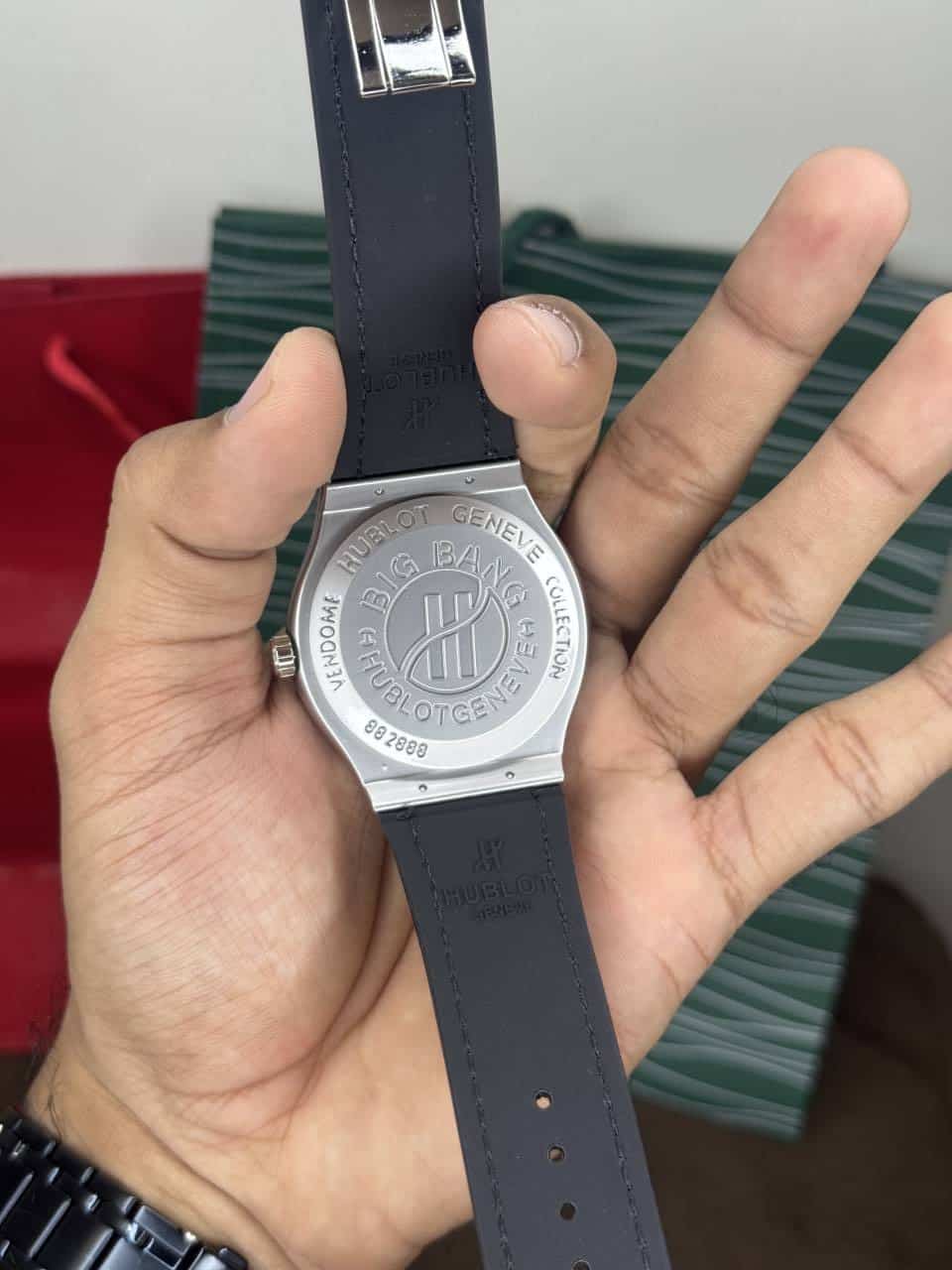 Hublot Big Bang Olive Green Quartz Watch