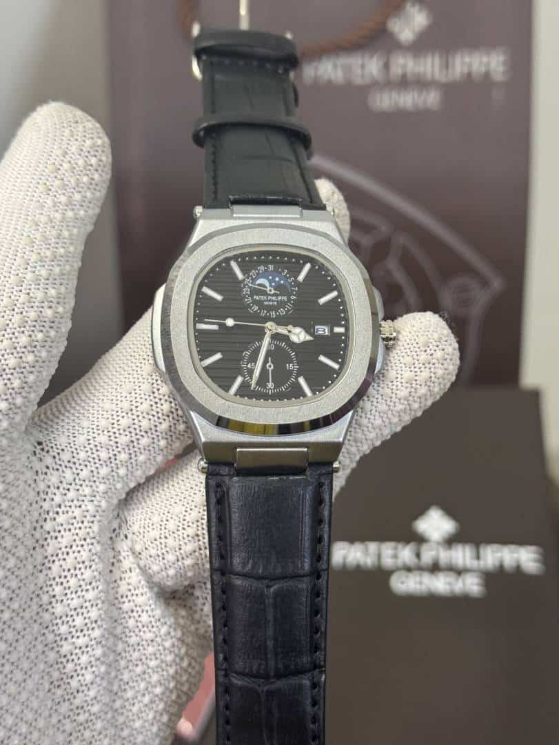 Patek Philippe All Black Quartz watch