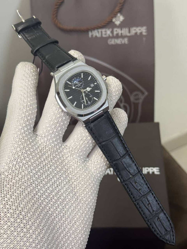 Patek Philippe All Black Quartz watch
