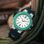Bvlgari All Green With White Dial Quartz Watch