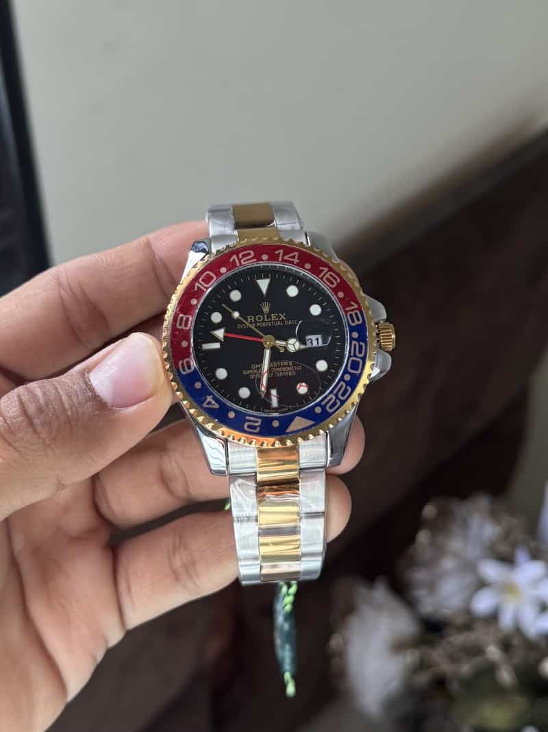 Role x GMT Master ll RB Black Dial