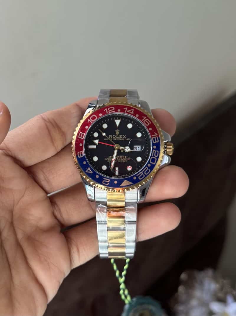 Role x GMT Master ll RB Black Dial