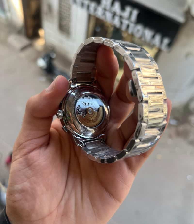 Patek Phillippe Metal Semi Automatic Blue Dial Premium Watch
