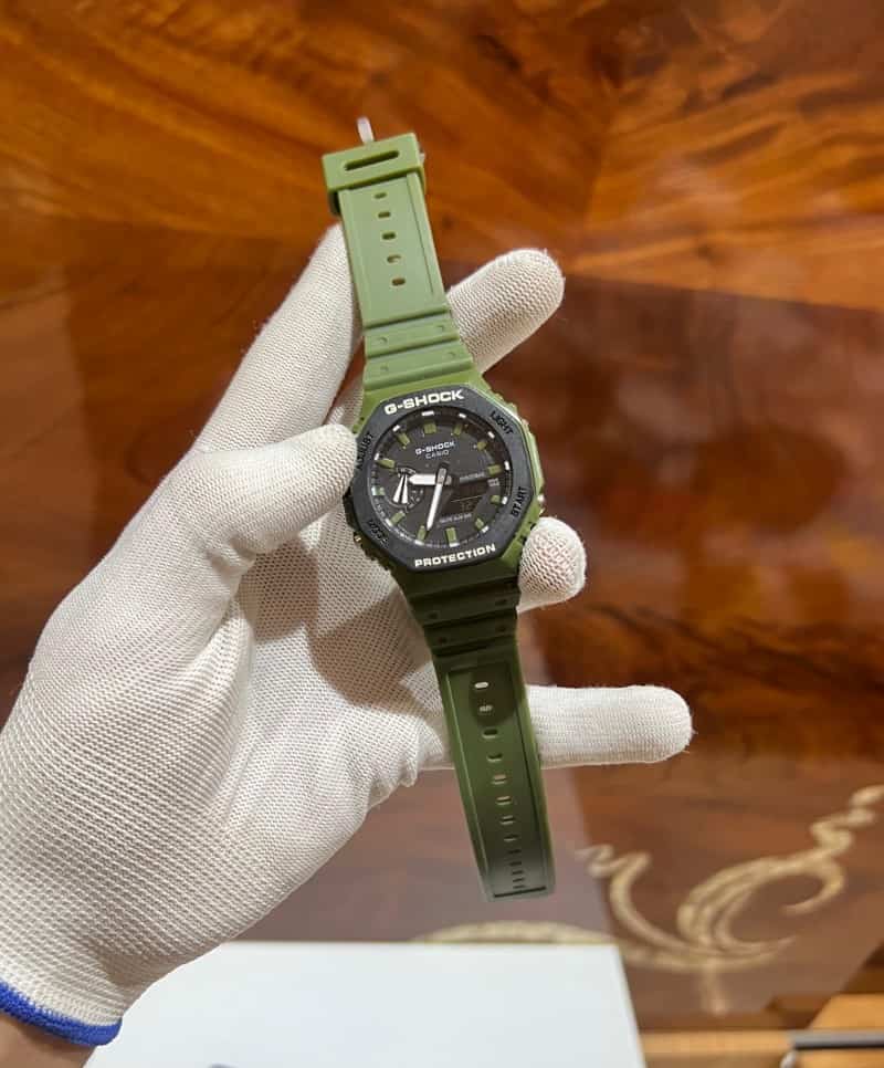 G - Shock Green with Black Dial Premium Watch