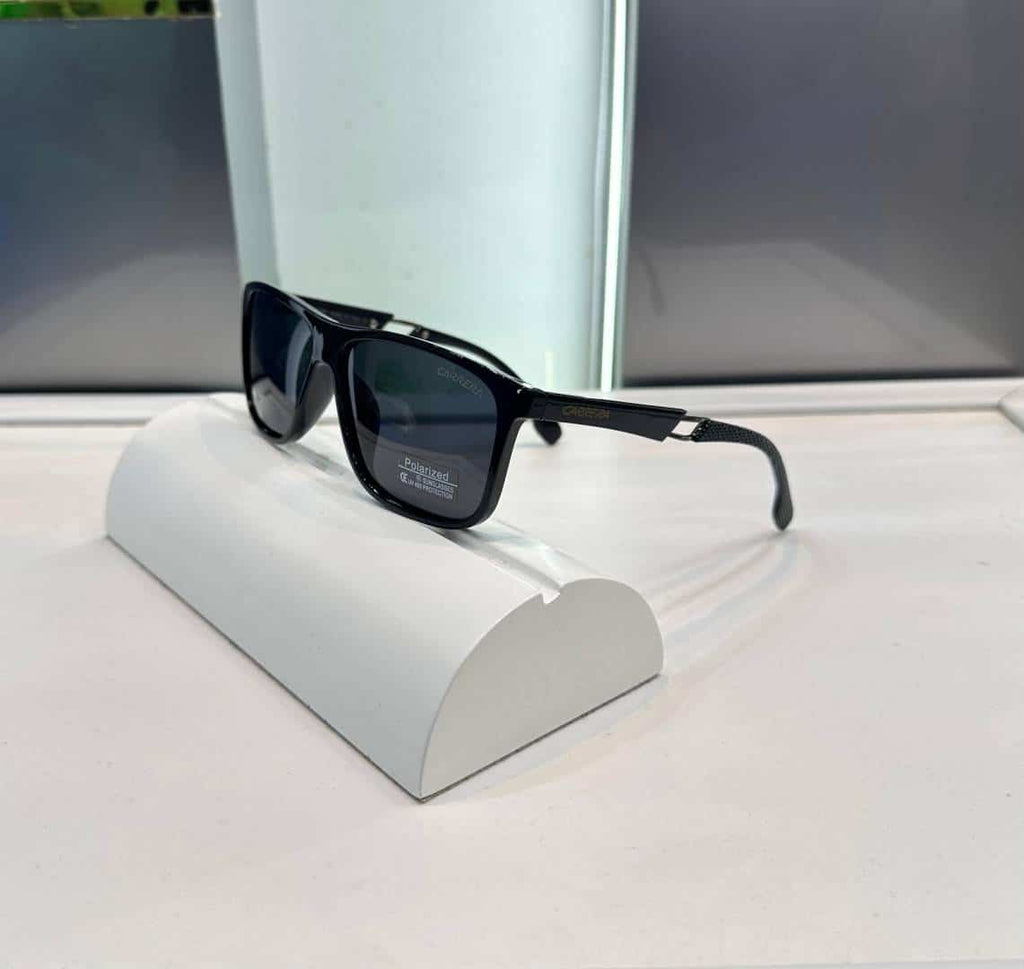 Carrera All Black Glossy Premium Shade 8656