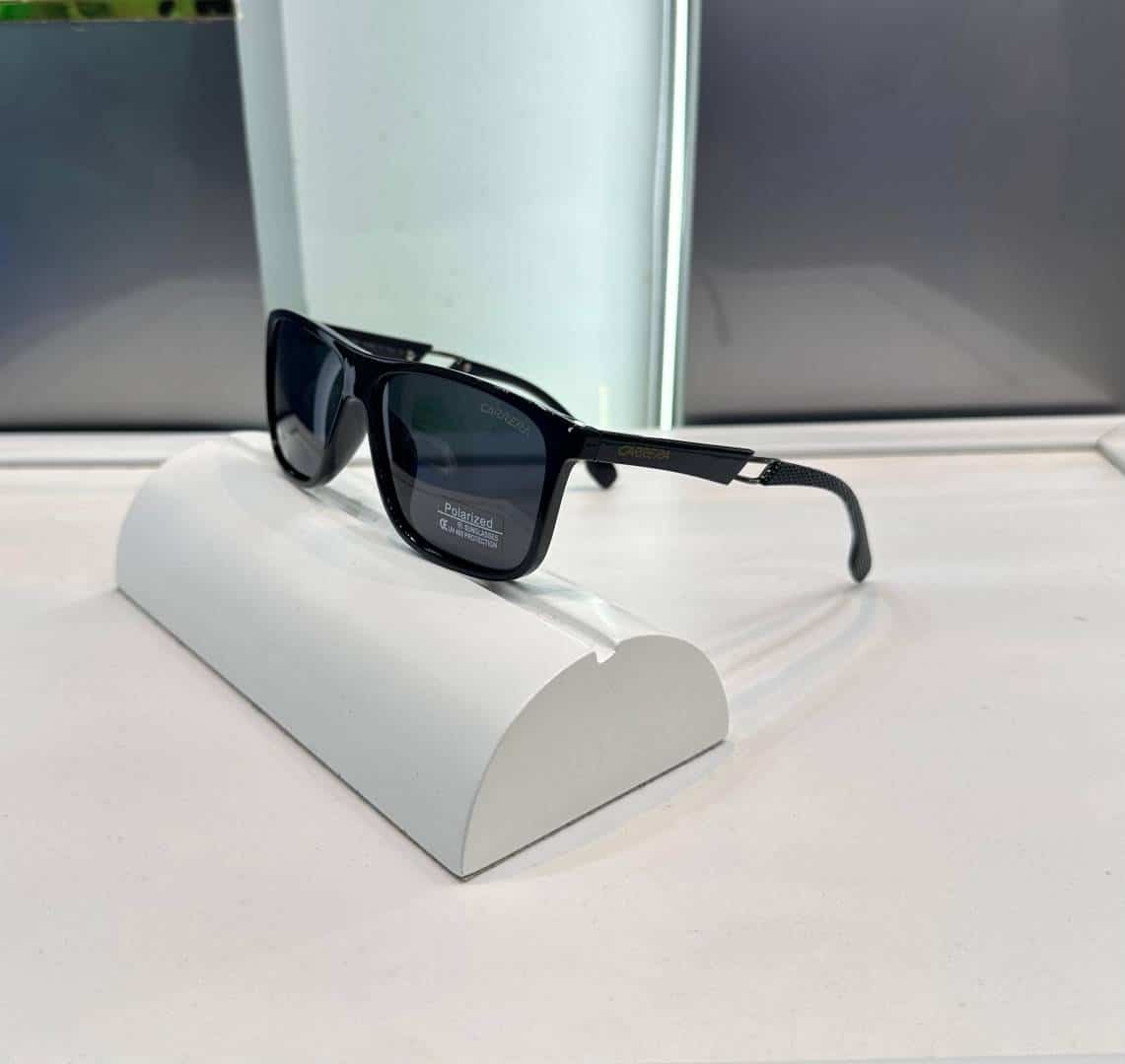 Carrera All Black Glossy Premium Shade 8656