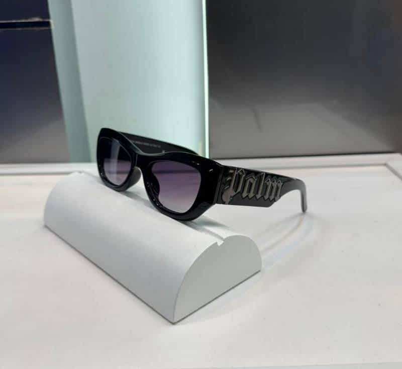 Palm Angels All Black Divine Shaded Lens Premium Shades 6170