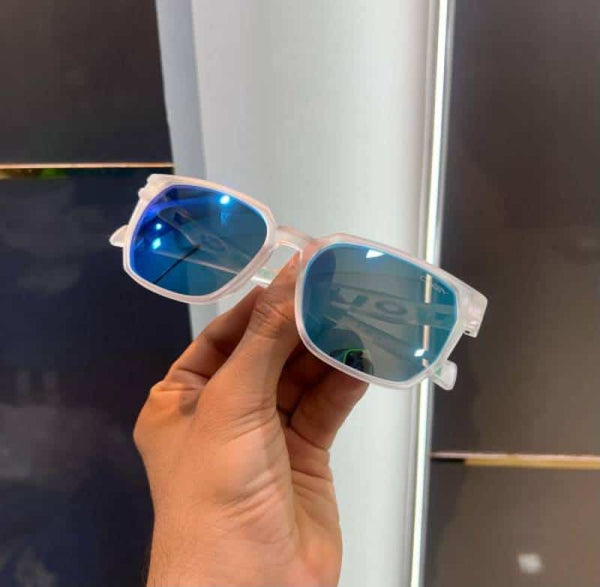 Oakle y Designer Transparent Stick Blue Shade 3385