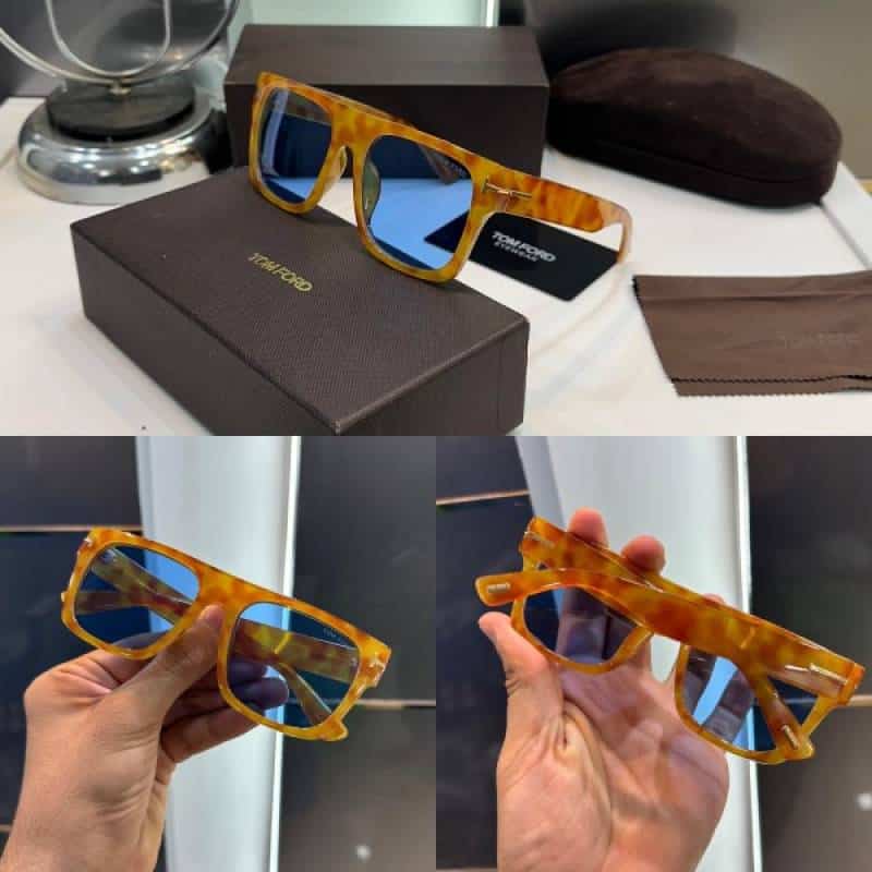Tomford Orange- Blue Luxury Shades 1043