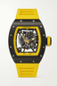 RICHARD MILLE BUBBA STORE ARTICLE OPEN Yellow with black