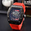 RICHARD MILLE BUBBA STORE ARTICLE OPEN Red with black