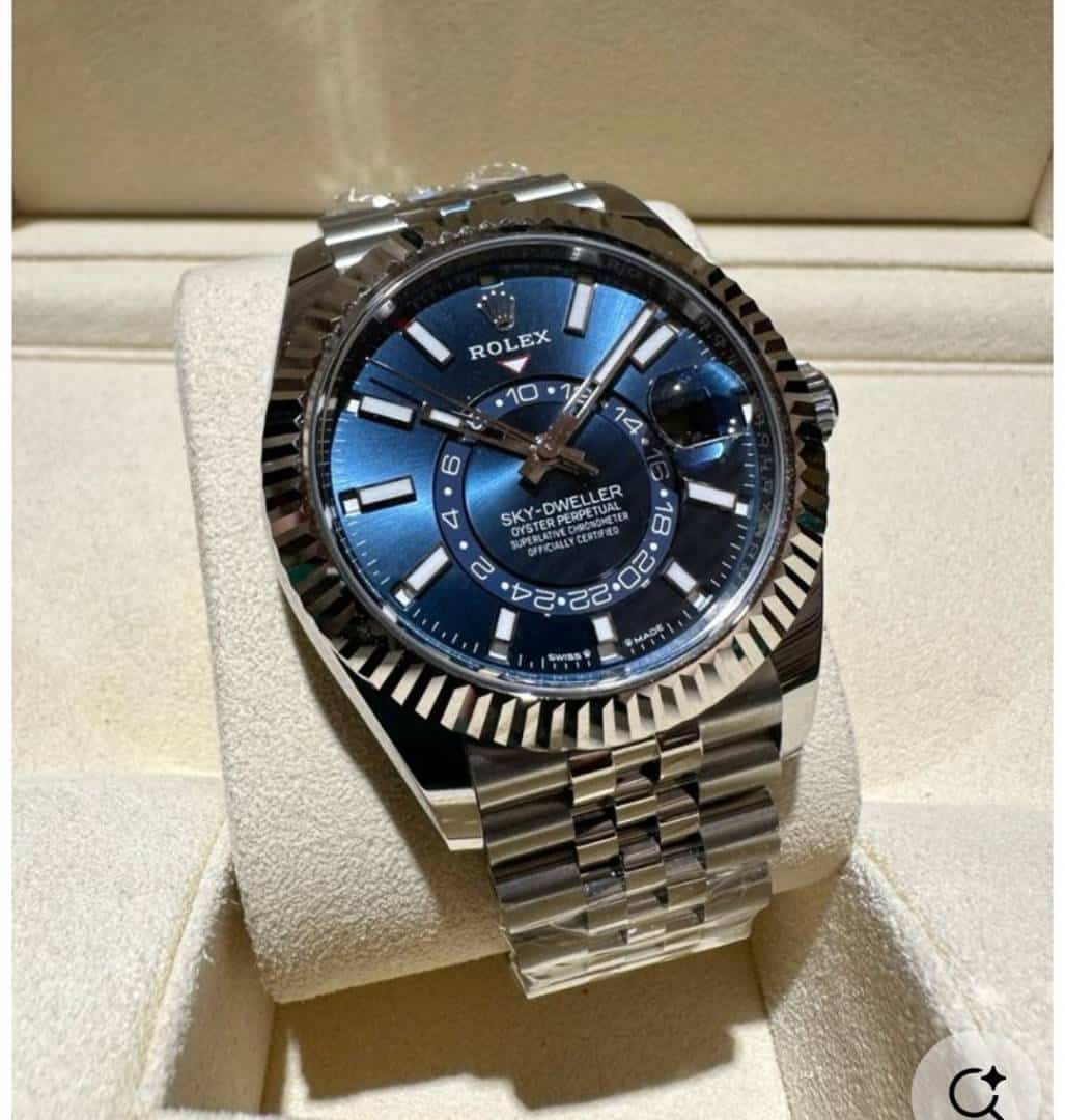 ROLE.X SKY DWELLER STORE ARTICLE blue dial