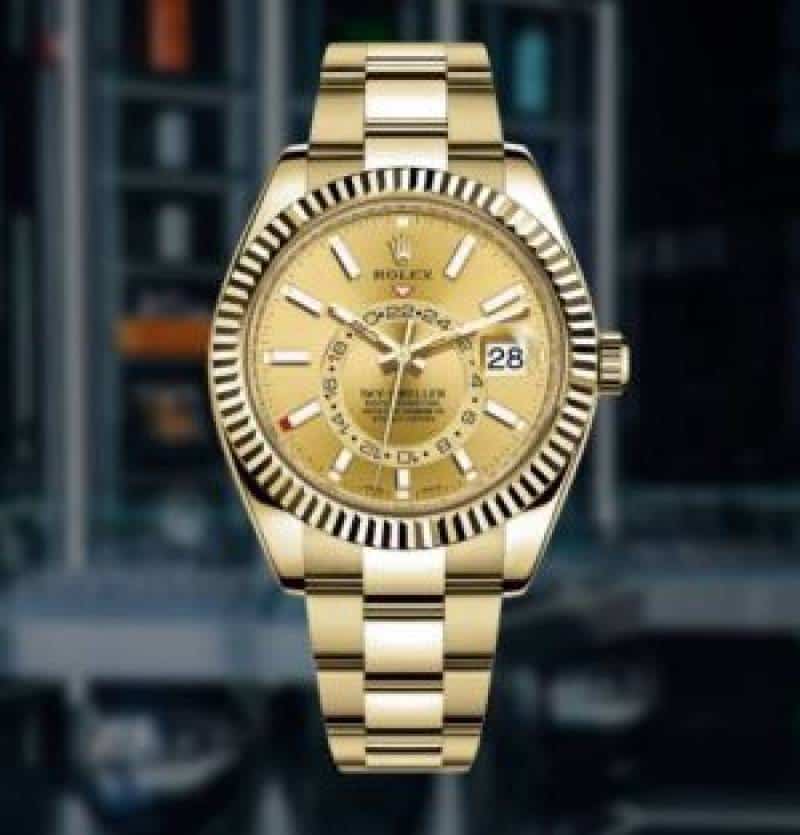 ROLE.X SKY DWELLER STORE ARTICLE Champion Gold