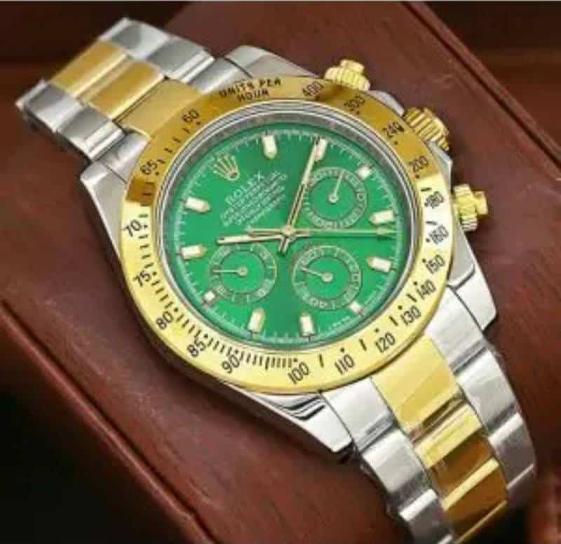 Sale sale Role.x Oyster Perpetual Cosmograph Daytona Dial Swiss two tone green dial stainless Steel 003 Main image