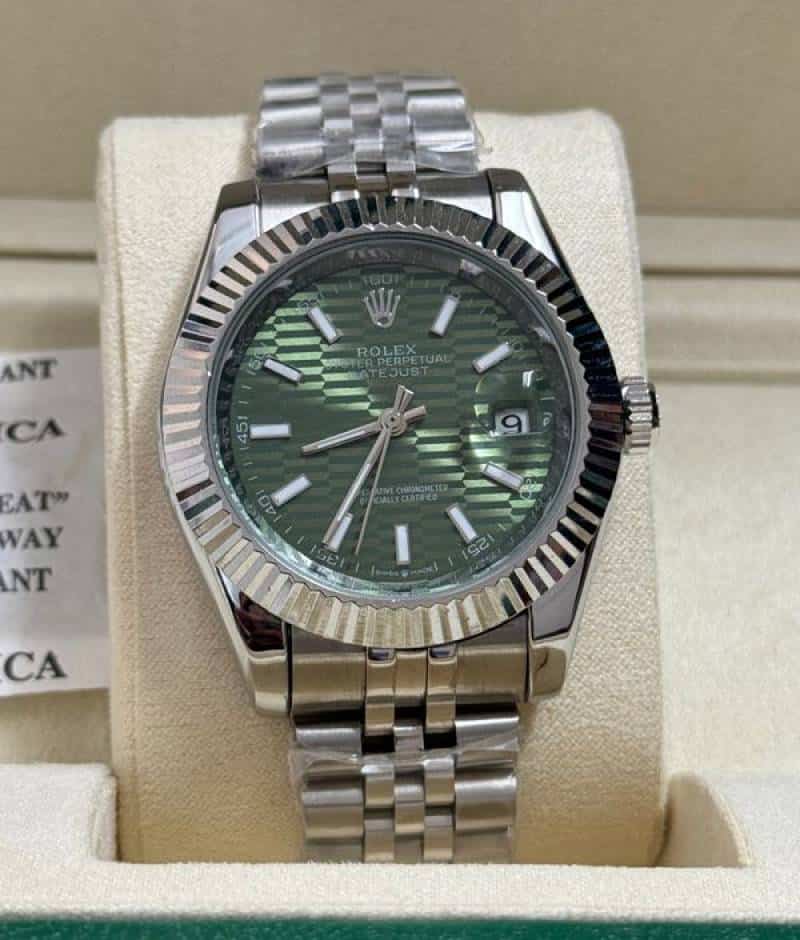ROLE.X OYSTER PERPETUAL stainless steel green dial