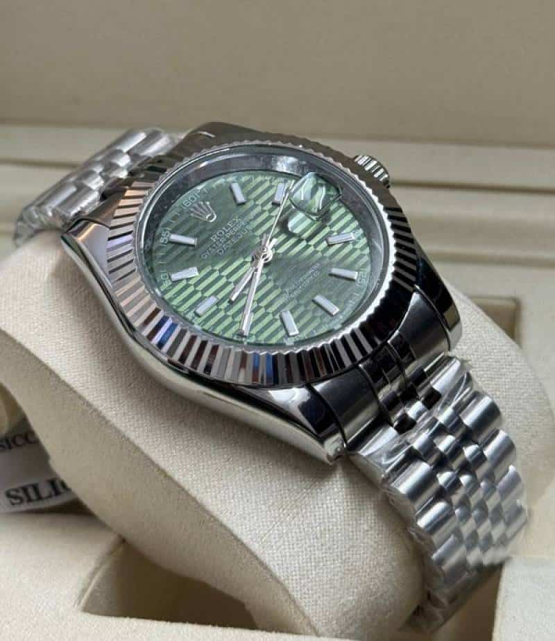 ROLE.X OYSTER PERPETUAL stainless steel green dial