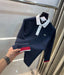 Lacost e Navy Blue Premium Classic Full Sleeves Polo T-Shirt