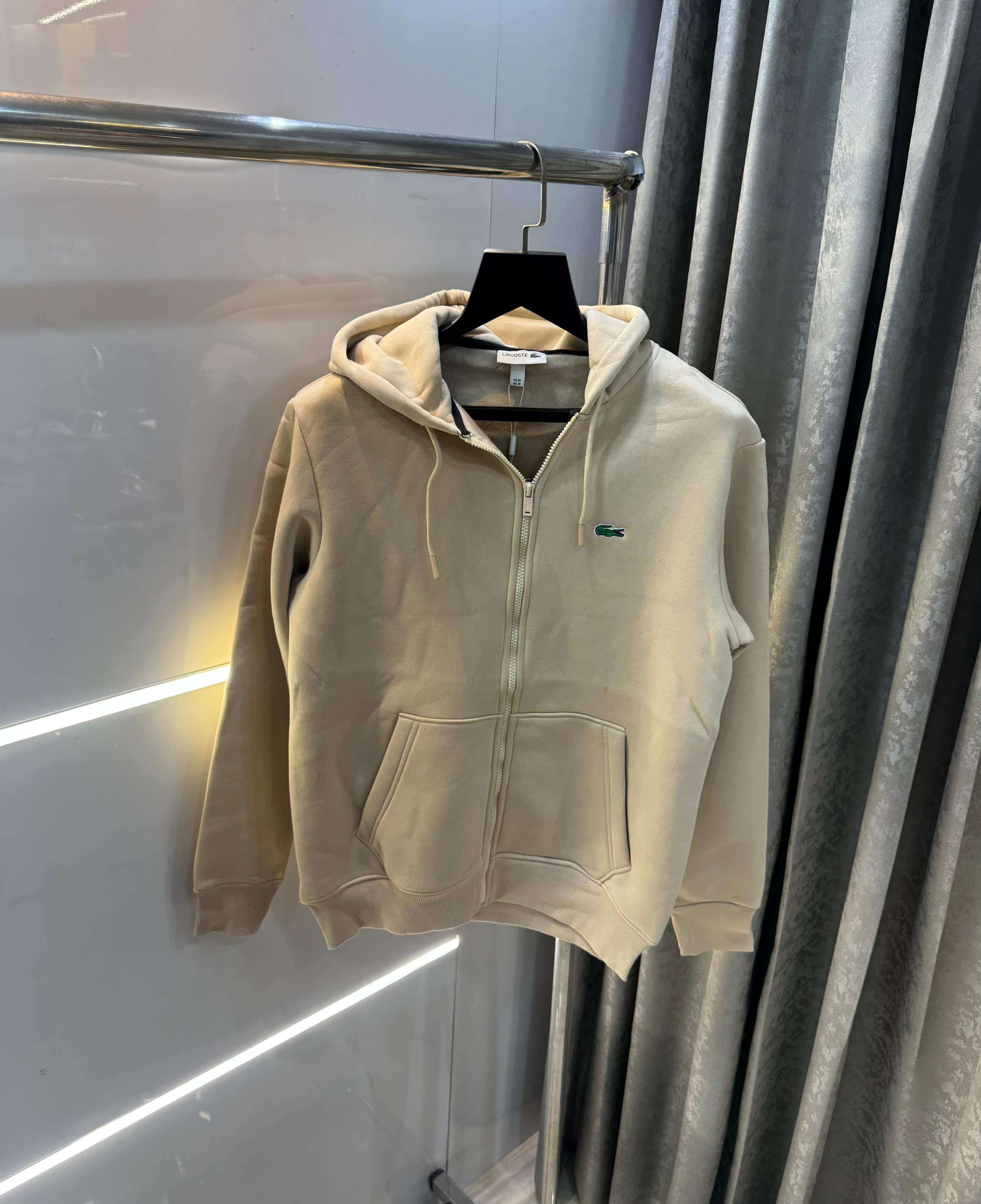 Lacost e Cream Premium Zipper Jacket