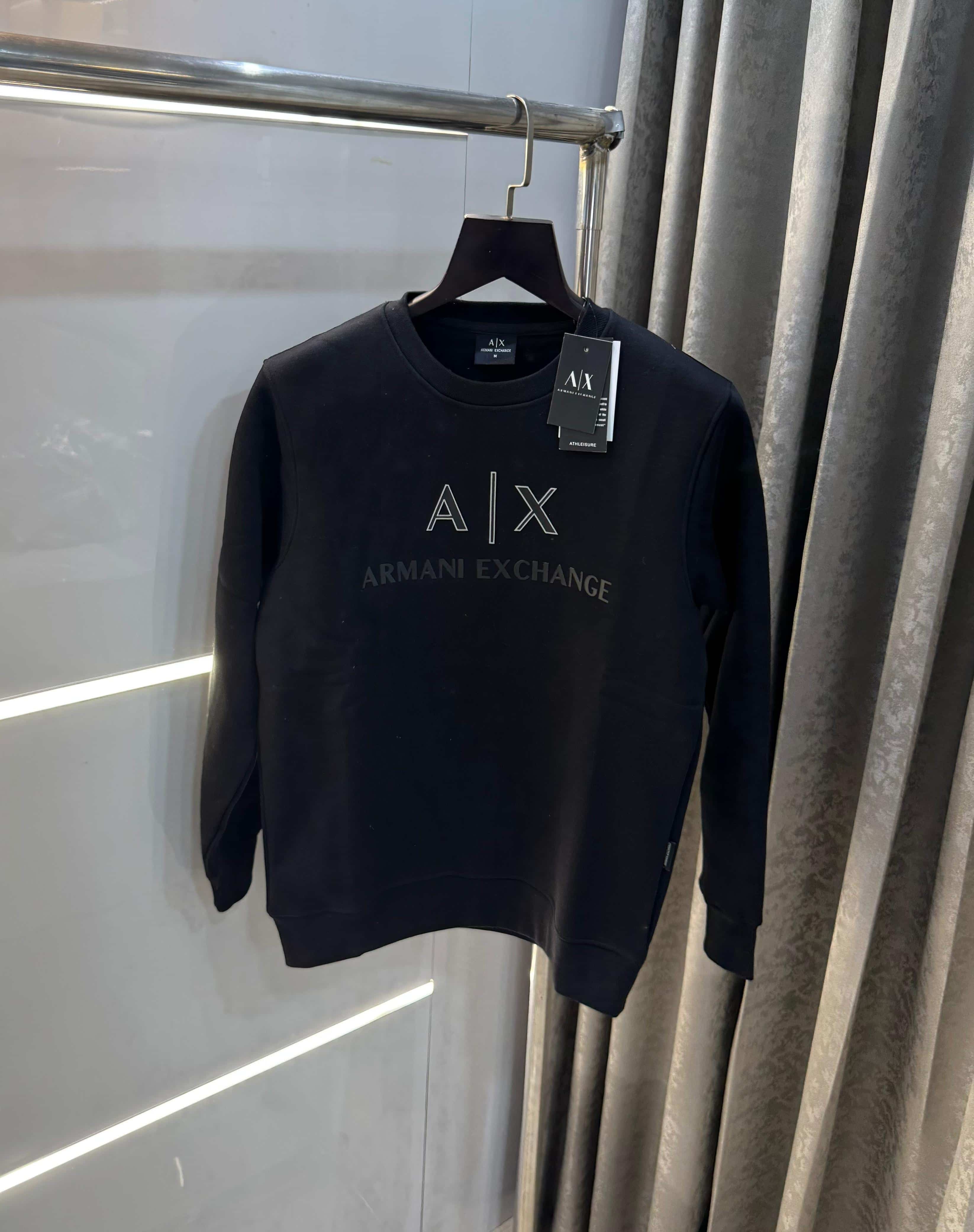 Arman i EXchange Black Logo Work Premium Sweatshirt