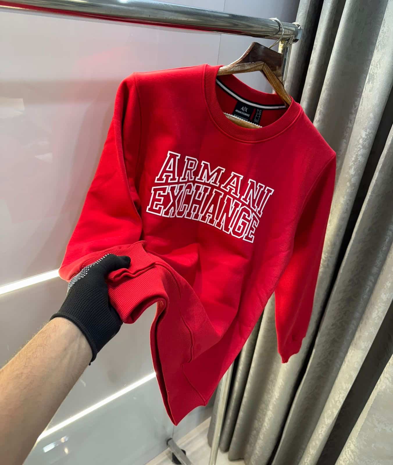 Arman i Exchange Red Logo Work Premium Sweatshirt Main image