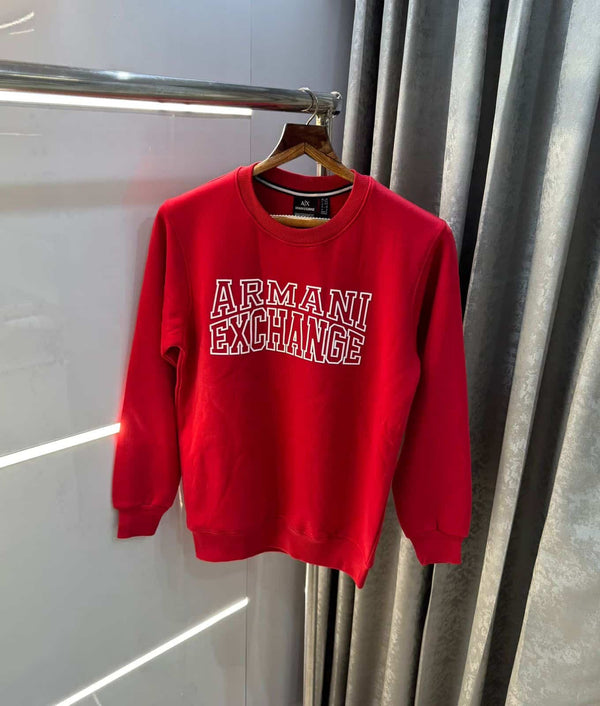 Arman i Exchange Red Logo Work Premium Sweatshirt