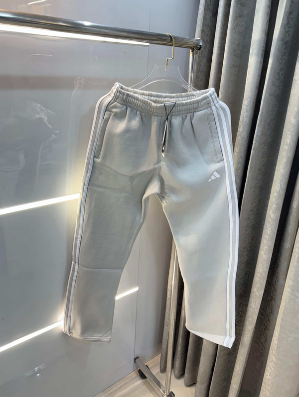 Adida s Light Grey Embroidery Logo Premium TrackPant