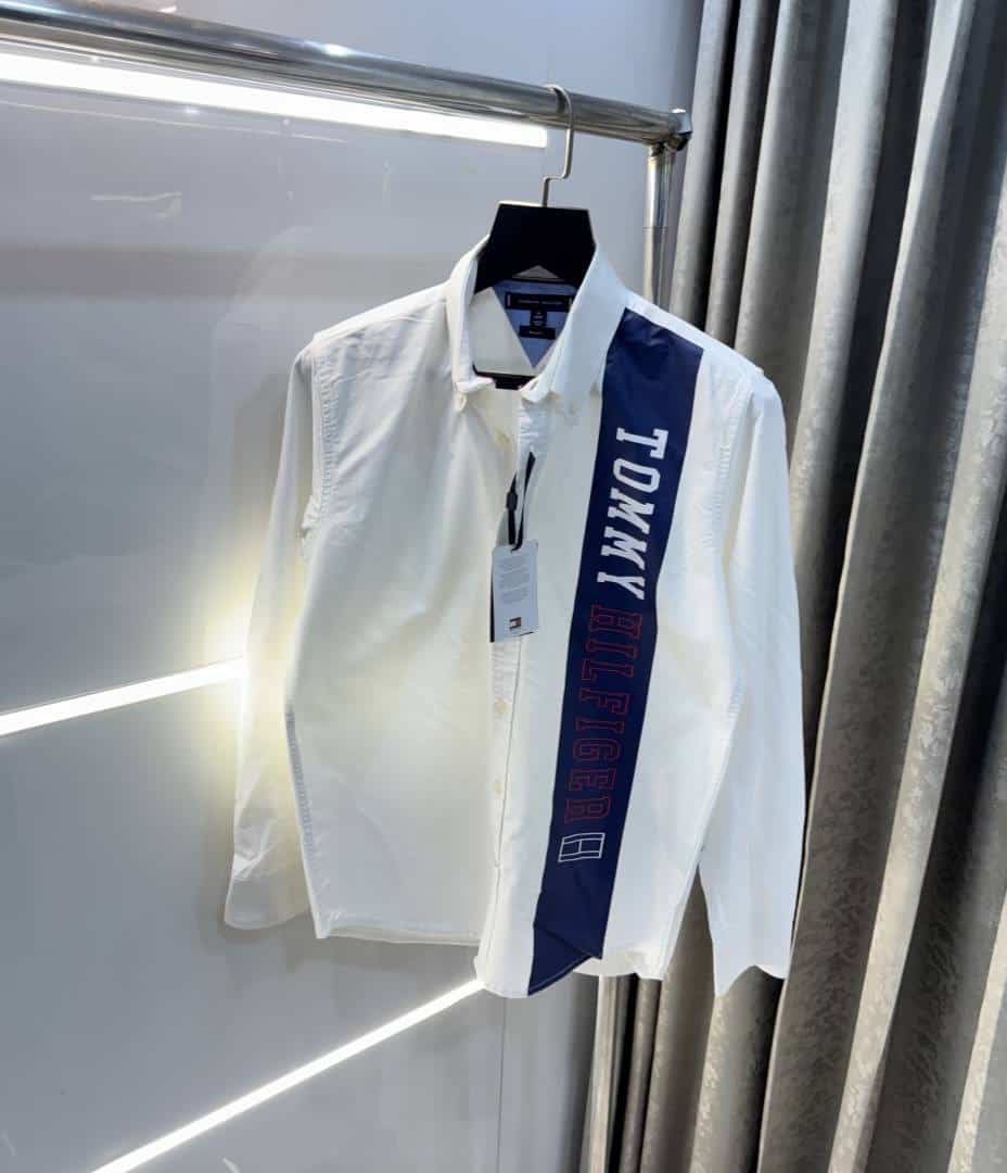 TOmmY hiLf!GEr White Premium Classic Shirt